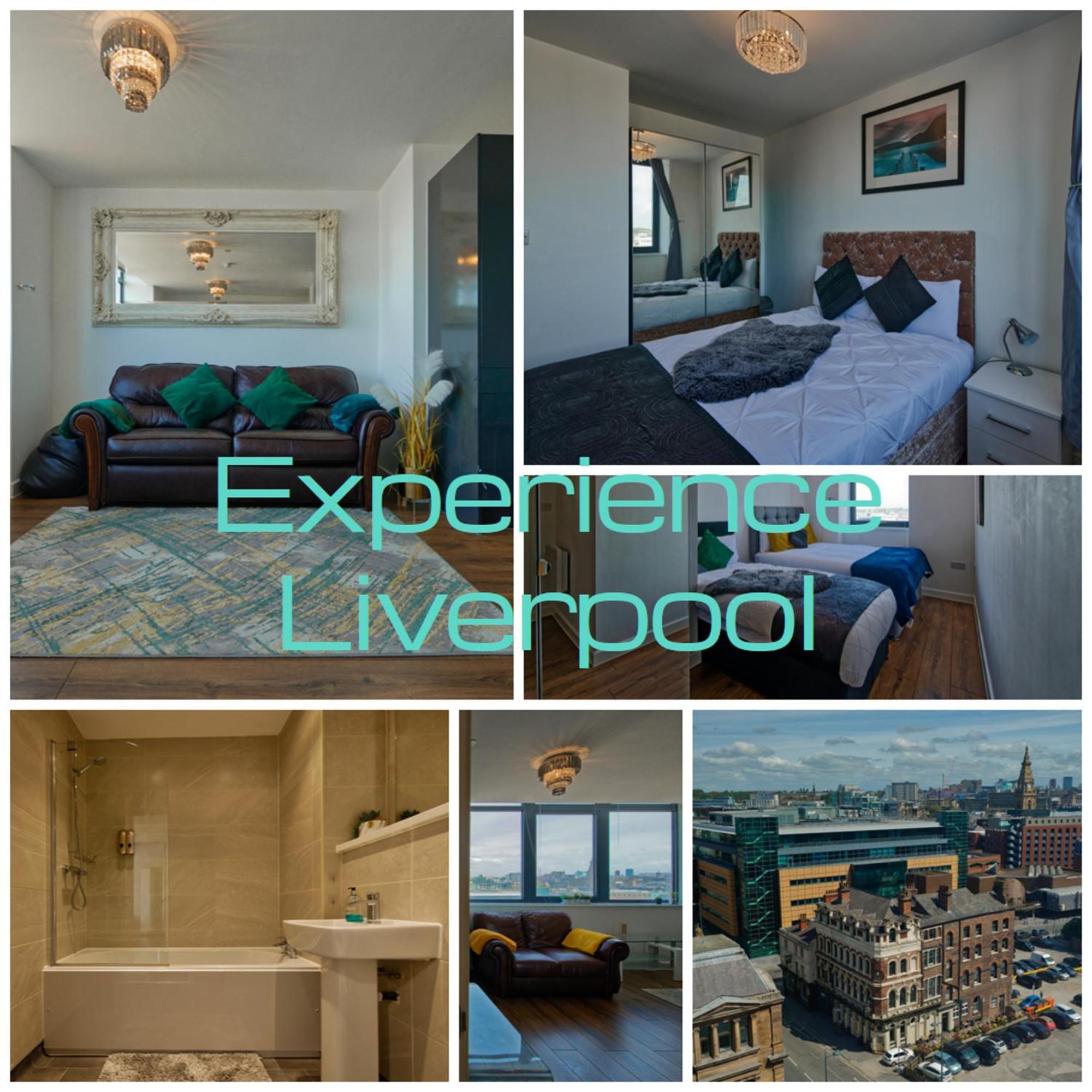 ליברפול Sidemerseylivings - Central, Bright, And Convenient 2-Bedroom Apartment With Parking מראה חיצוני תמונה
